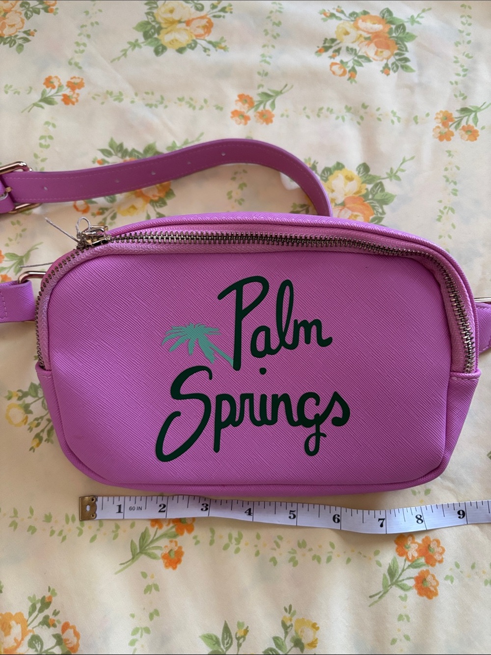Palm Springs Adjustable Pink Fanny Pack